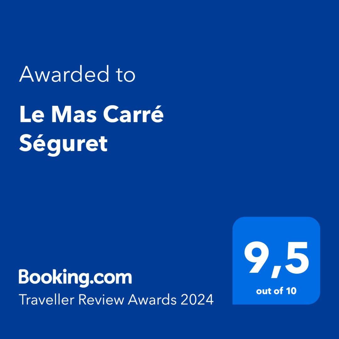 Le Mas Carre Seguret Bed and Breakfast Εξωτερικό φωτογραφία